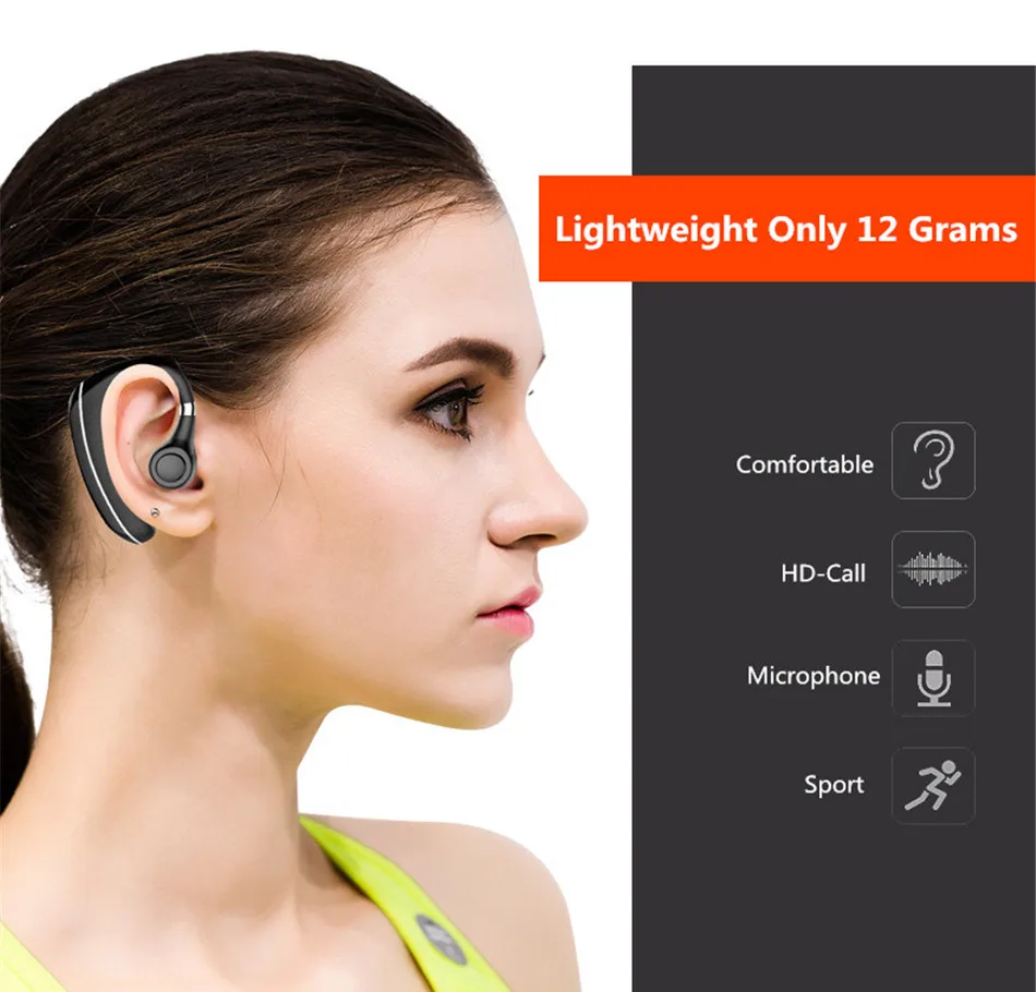 New business wireless sports Bluetooth headphones mini hanging ear Bluetooth earphones
New business wireless sports Bluetooth headphones mini hanging ear Bluetooth earphones