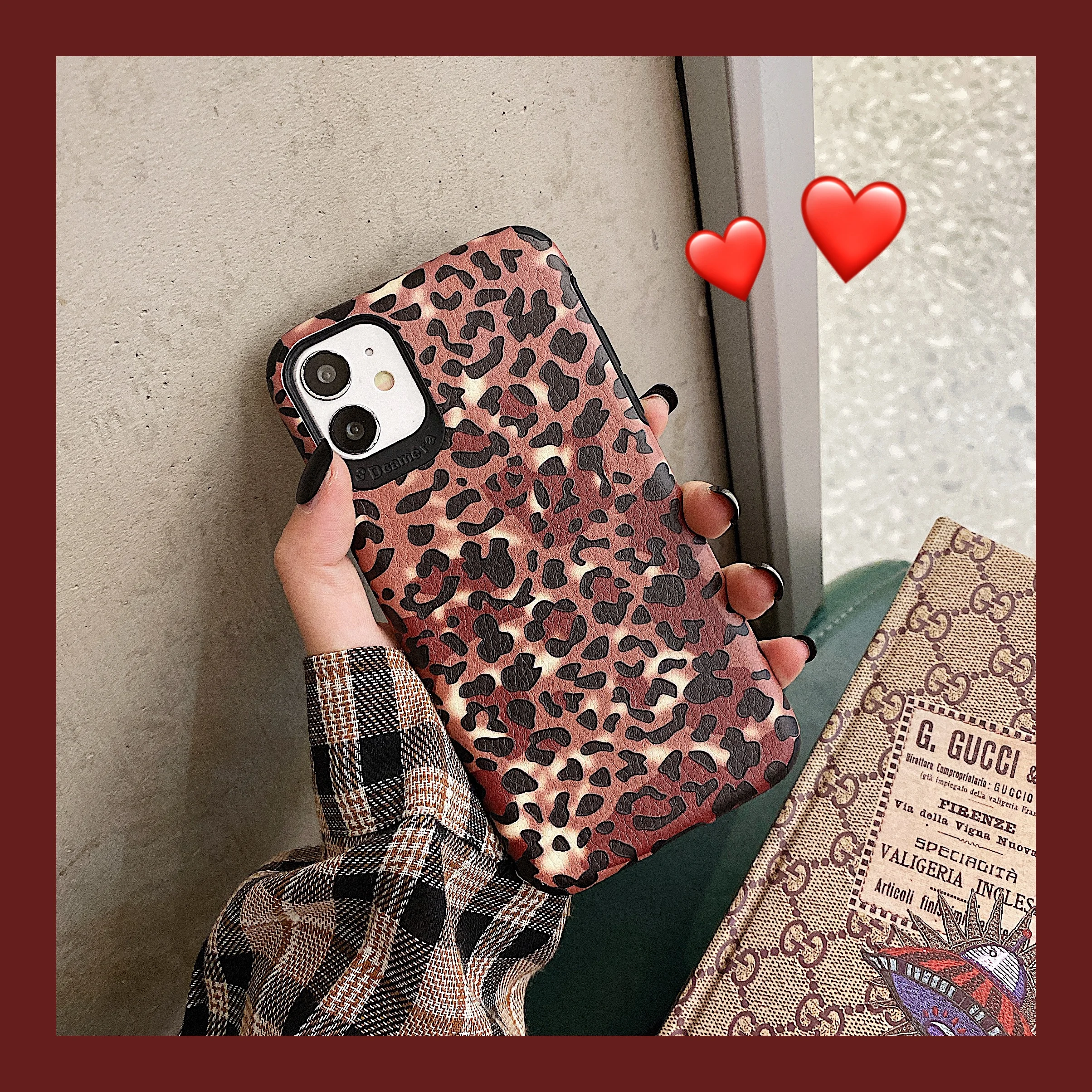 Brown leopard print is suitable for iphone11ProMax mobile phone case 7/8plus x xsmax xr protective cover
Brown leopard print is suitable for iphone11ProMax mobile phone case 7/8plus x xsmax xr protective cover