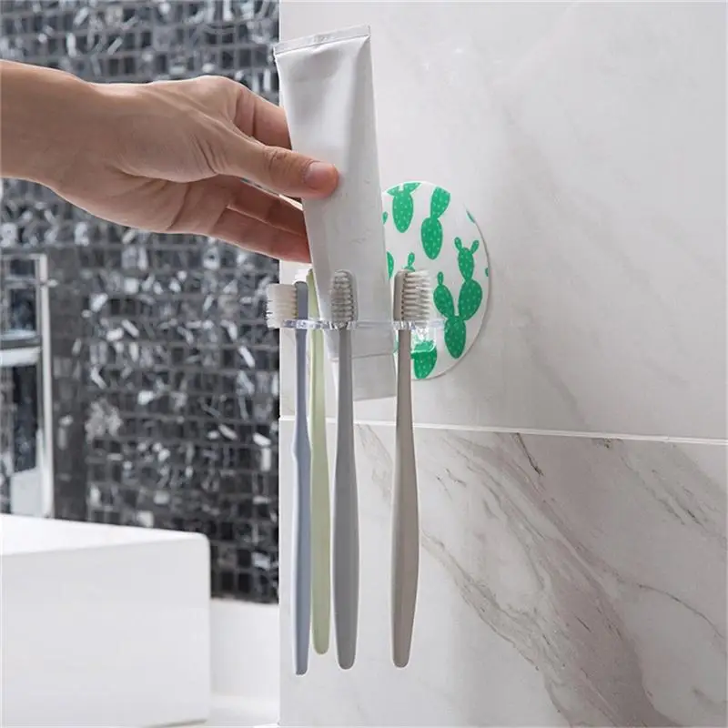 1PC Plastic Toothbrush Holder Toothpaste Storage Rack Shaver Tooth Brush Dispenser Multifunction Bathroom Accessories
1PC Plastic Toothbrush Holder Toothpaste Storage Rack Shaver Tooth Brush Dispenser Multifunction Bathroom Accessories