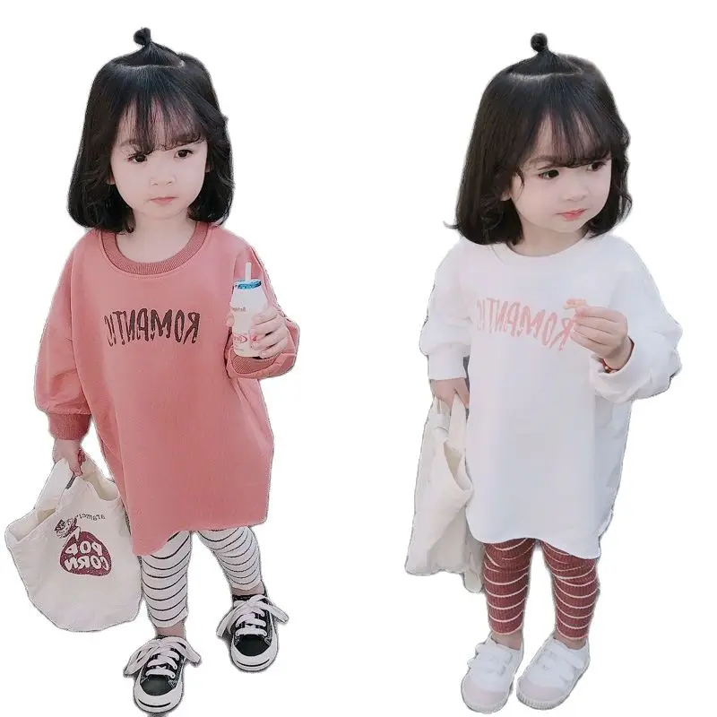 2021 spring and autumn girls baby mid-length long-sleeved T-shirt kids Korean letter top P5621
2021 spring and autumn girls baby mid-length long-sleeved T-shirt kids Korean letter top P5621