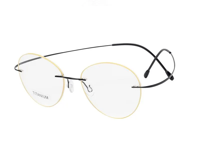 Prescription Lens Optical Eyewear Frame Retro Unisex Rimless Pure Titanium Brand Design Goggle Anti-fatigue Reading Glasses
Prescription Lens Optical Eyewear Frame Retro Unisex Rimless Pure Titanium Brand Design Goggle Anti-fatigue Reading Glasses