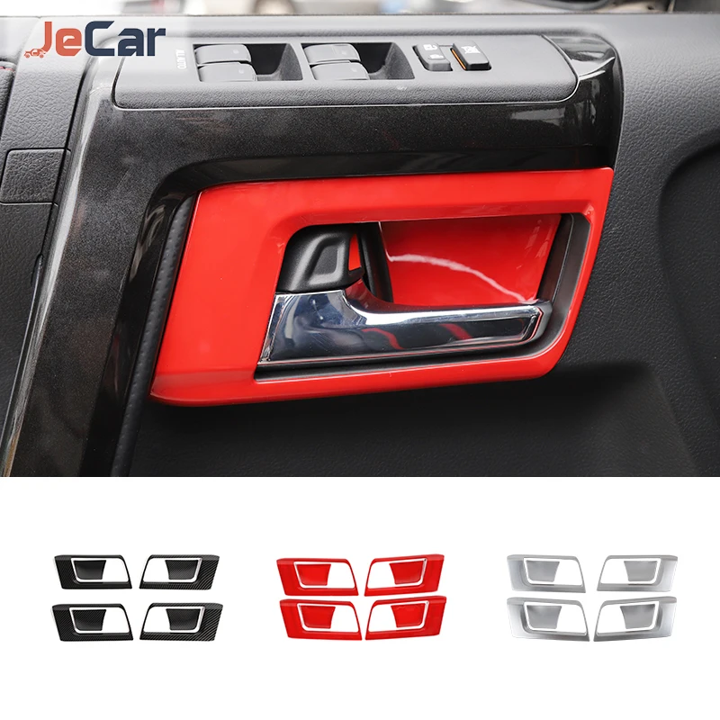 ABS Inner Door Bowl Decoration The Car Door Handle Stickers For Toyota 4Runner 2010 Up Car Accessories
ABS Inner Door Bowl Decoration The Car Door Handle Stickers For Toyota 4Runner 2010 Up Car Accessories