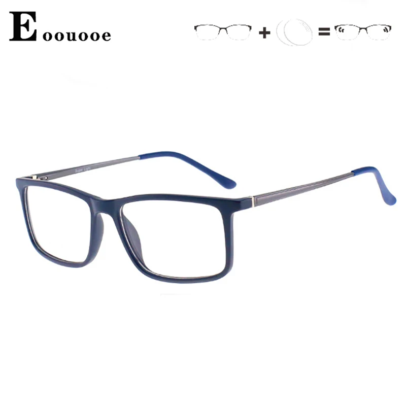 TR90 Optical Glasses Square Anti blue light Oculos Myopia Multifocal progressive Prescription Lens Men Frame Glasses
TR90 Optical Glasses Square Anti blue light Oculos Myopia Multifocal progressive Prescription Lens Men Frame Glasses