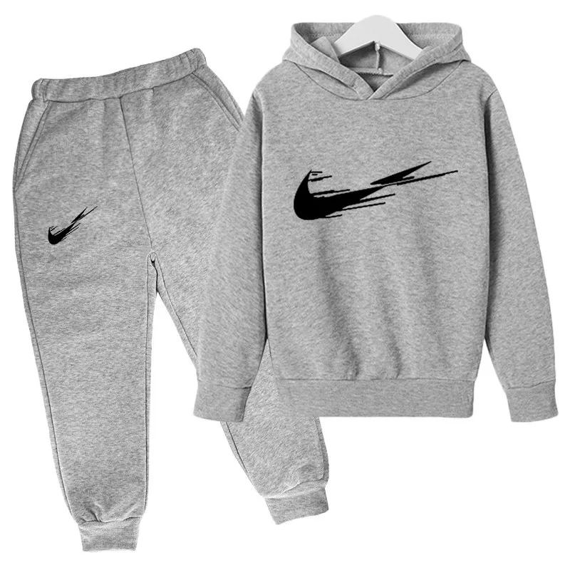 Autumn Sport Suits Kids Hoodies + Long Pants 2pcs Clothes Fashion Casual Sets Baby Boy Girl Clothing Children's Cotton Outfits 
Autumn Sport Suits Kids Hoodies + Long Pants 2pcs Clothes Fashion Casual Sets Baby Boy Girl Clothing Children's Cotton Outfits