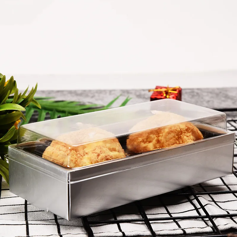 25pcs Creative square gift pastry boxes handmade baking cake bread packaging box square chocolate candy paper box with clear lid 
25pcs Creative square gift pastry boxes handmade baking cake bread packaging box square chocolate candy paper box with clear lid