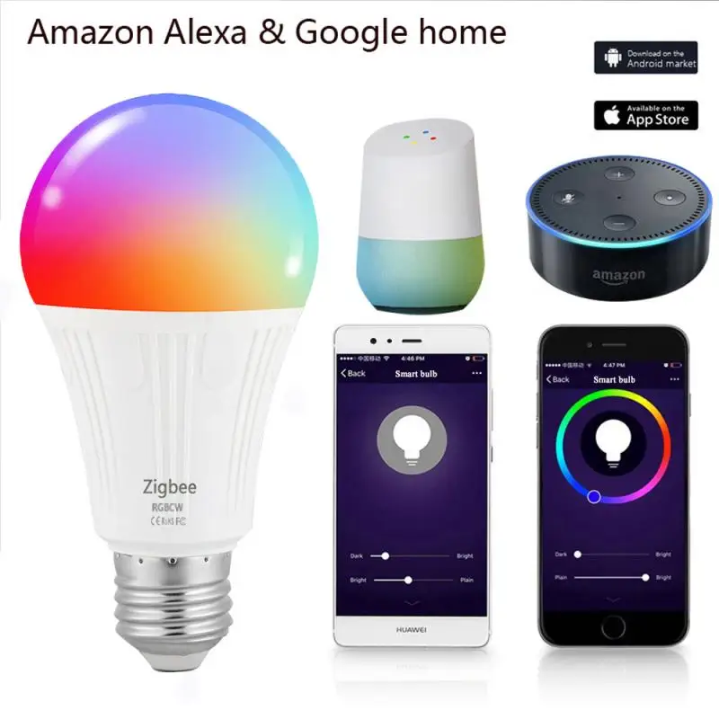 E27 7w Tuya Smart Control Smart Bulb Light Dimming Color Toning Graffiti Zigbee Bulb Light Dimmable Decor Home
E27 7w Tuya Smart Control Smart Bulb Light Dimming Color Toning Graffiti Zigbee Bulb Light Dimmable Decor Home