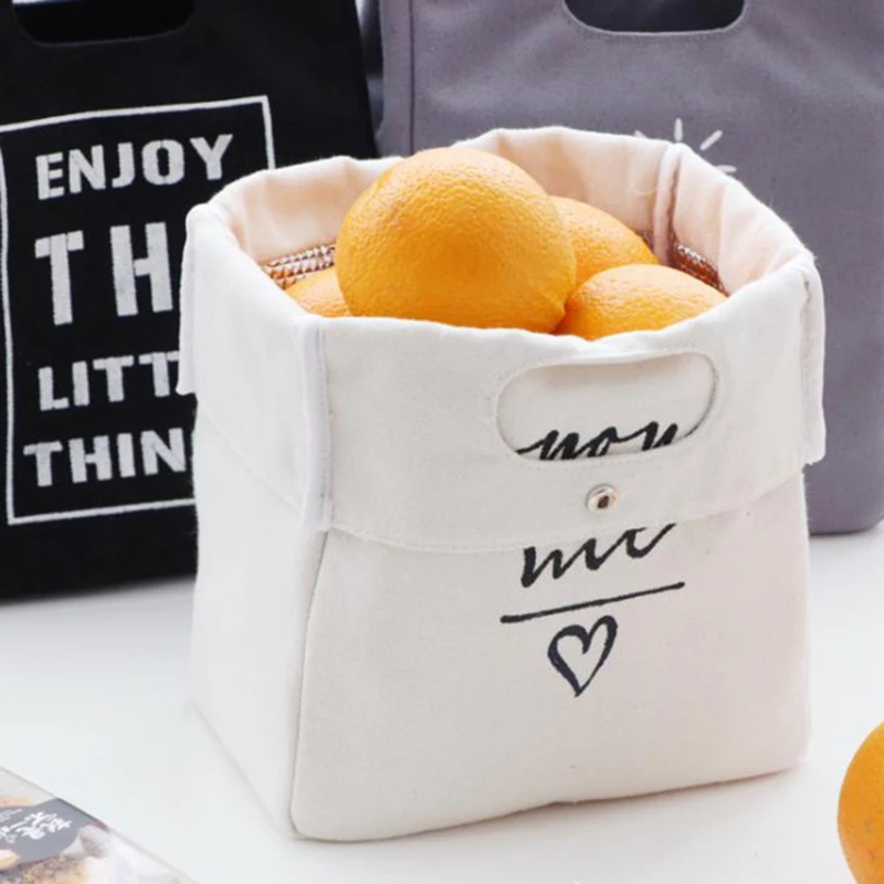 Multi-purpose Cloth Bag Canvas Lunch Boxes Insulation Bag Simple Letter Type Large Capacity Foods Organizer Picnic Bag
Multi-purpose Cloth Bag Canvas Lunch Boxes Insulation Bag Simple Letter Type Large Capacity Foods Organizer Picnic Bag
