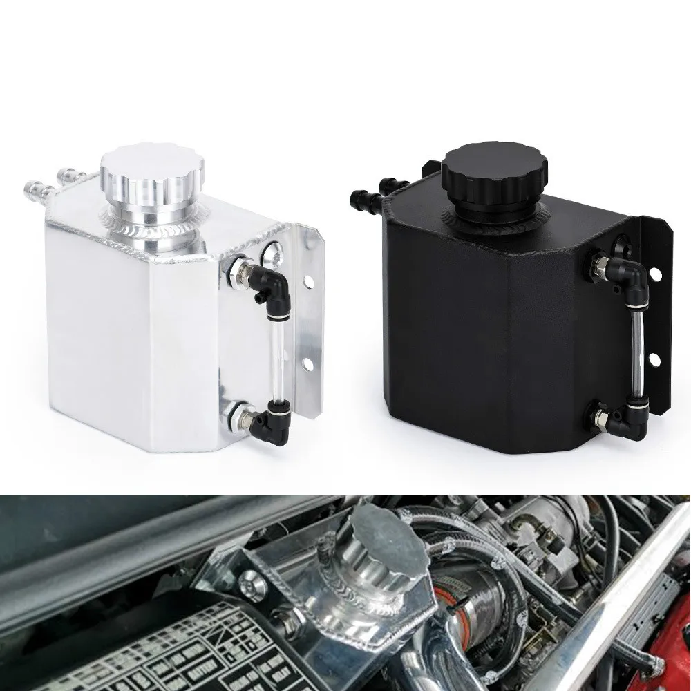Universal 1L Aluminum Radiator Coolant Overflow Bottle Recovery Water Tank Reservoir Oil Vent Pot Oil Pot Exhaust Pipe Vent Pot
Universal 1L Aluminum Radiator Coolant Overflow Bottle Recovery Water Tank Reservoir Oil Vent Pot Oil Pot Exhaust Pipe Vent Pot