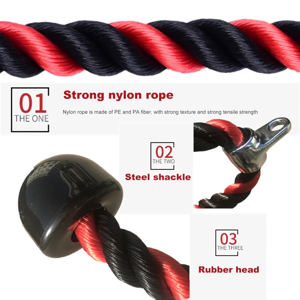 6pcs/Set Arm Strength Rope Biceps Triceps Exerciser Pull Rope Pressure Fitness Workout Gym Training Equipment
6pcs/Set Arm Strength Rope Biceps Triceps Exerciser Pull Rope Pressure Fitness Workout Gym Training Equipment