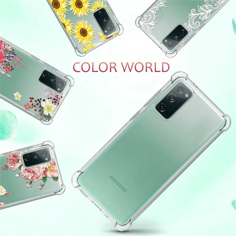 5-in-1, Anti-shock Clear Case for Samsung S20 FE Silicone Phone Cases S 21 Plus Samsung Galaxy S21+ Soft Cover S20 FE 5G Case
5-in-1, Anti-shock Clear Case for Samsung S20 FE Silicone Phone Cases S 21 Plus Samsung Galaxy S21+ Soft Cover S20 FE 5G Case
