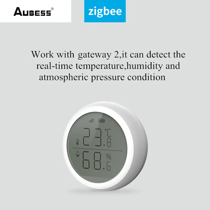 Датчик температуры и влажности ZigBee с ЖК-экраном, работает с датчиком TuYa ZigBee Smart Life на батарейках
Датчик температуры и влажности ZigBee с ЖК-экраном, работает с датчиком TuYa ZigBee Smart Life на батарейках