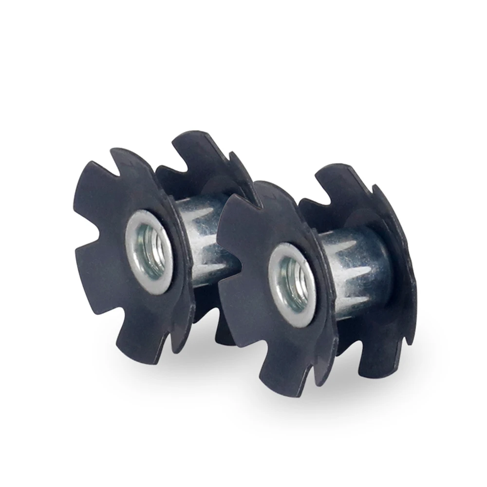 Black Durable Steer tubes 28.6mm Ahead MTB Fangled Nut Front Fork Mount Core Fastening Bolts Bike Headset Star Nuts
Black Durable Steer tubes 28.6mm Ahead MTB Fangled Nut Front Fork Mount Core Fastening Bolts Bike Headset Star Nuts