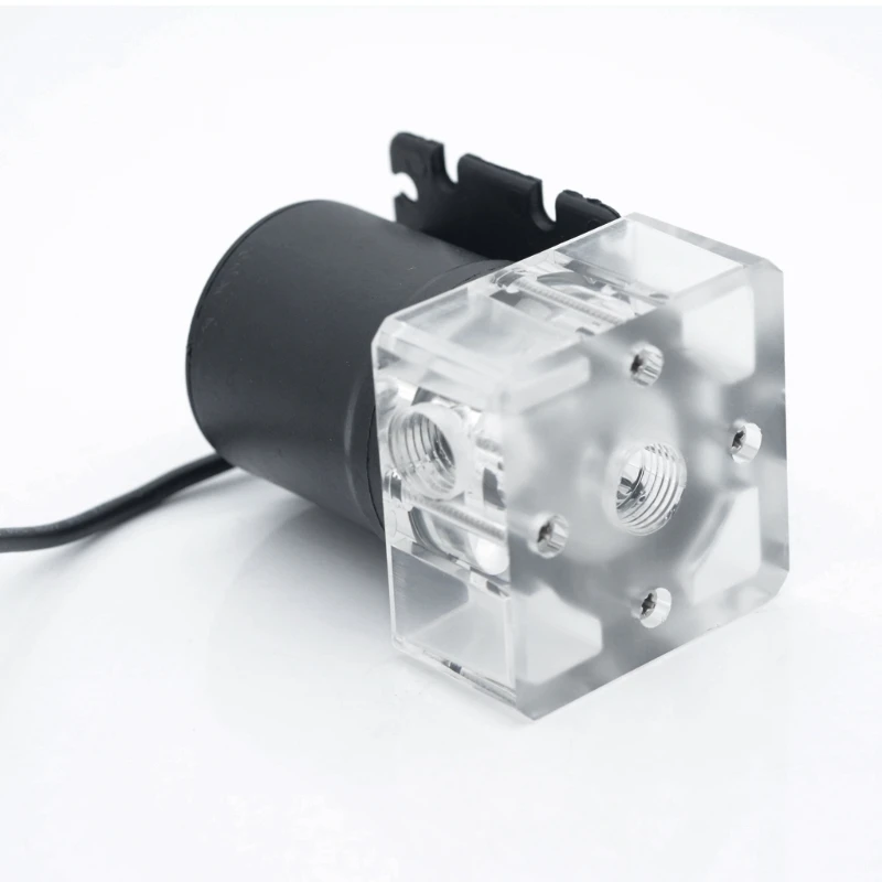 12V G1/4 Super Silent Pump 500L/h Low Noise Computer Water Cooling Cooler Pump B95C
12V G1/4 Super Silent Pump 500L/h Low Noise Computer Water Cooling Cooler Pump B95C