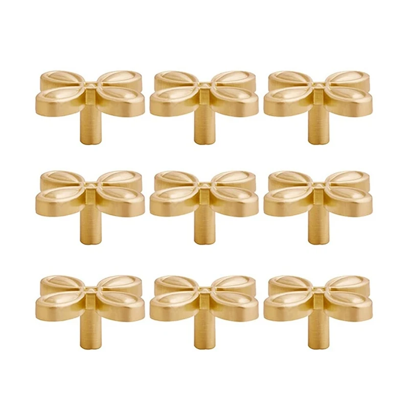 9PCS Drawer Handles Leaf Shape Brass Gold Knobs For Cabinets For Kitchen Cupboard Dressing Table (With Screws)
9PCS Drawer Handles Leaf Shape Brass Gold Knobs For Cabinets For Kitchen Cupboard Dressing Table (With Screws)