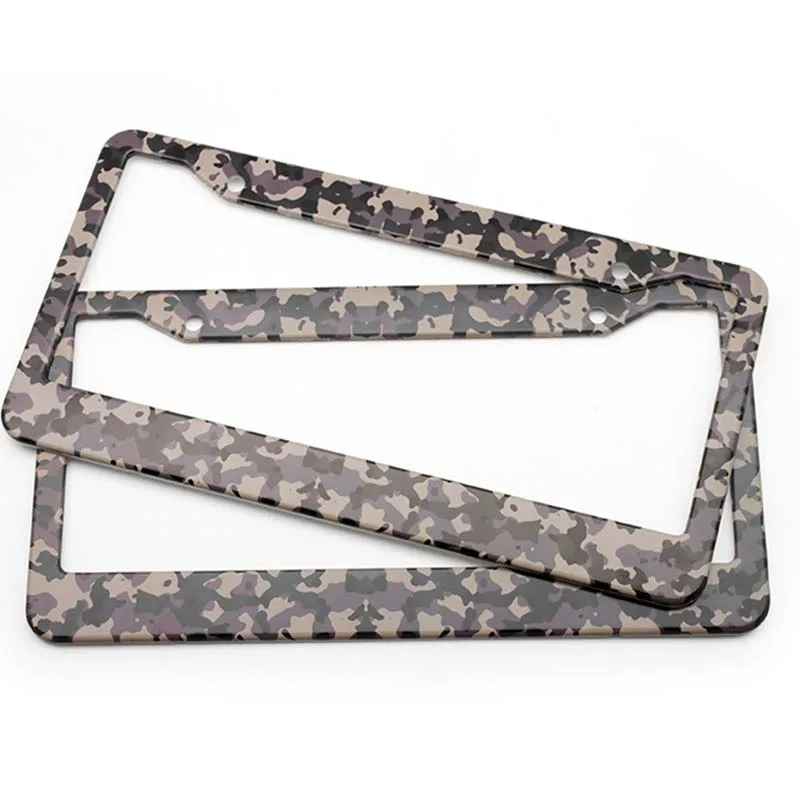 4 Styles of License Plate Frame Camouflage Aluminum Alloy License Plate Frame is Suitable for U.S. Regulations
4 Styles of License Plate Frame Camouflage Aluminum Alloy License Plate Frame is Suitable for U.S. Regulations