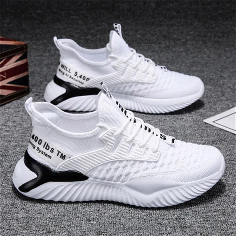 Autumn Men Breathable Mesh Sneakers Flying Woven Casual Soft Soled Black Running Shoes Zapatillas Hombre
Autumn Men Breathable Mesh Sneakers Flying Woven Casual Soft Soled Black Running Shoes Zapatillas Hombre