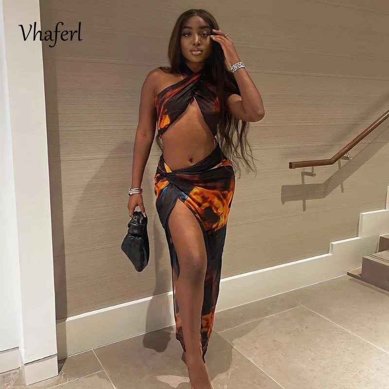 Сексуальное платье-макси Vhaferl с лямкой на шее, без рукавов, с разрезом, женское модное облегающее платье с вырезами и принтом, вечерние клубн...
Сексуальное платье-макси Vhaferl с лямкой на шее, без рукавов, с разрезом, женское модное облегающее платье с вырезами и принтом, вечерние клубн...