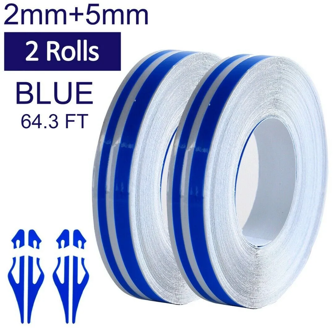 2pcs Blue Waterproof Stripe Stickers For Car Motorcycle Tape Vinyl W/Ends Joints Pin Striping Stripe Vinyl Tape Car Accessories
2pcs Blue Waterproof Stripe Stickers For Car Motorcycle Tape Vinyl W/Ends Joints Pin Striping Stripe Vinyl Tape Car Accessories