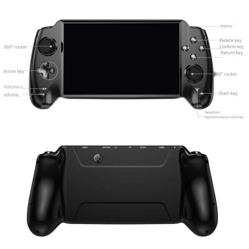 X20 Handheld Game Console 7-Inch Large Screen Double HD Joystick Retro Video Game Console 5400Mah
X20 Handheld Game Console 7-Inch Large Screen Double HD Joystick Retro Video Game Console 5400Mah