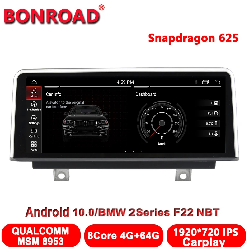 Bonroad Autoradio Car multimedia Player For BMW Series1 2 3 4 F20 F21 F22 F30 F31 F32 F33 F34 F36 Qualcomm Snapdragon 4G Carplay
Bonroad Autoradio Car multimedia Player For BMW Series1 2 3 4 F20 F21 F22 F30 F31 F32 F33 F34 F36 Qualcomm Snapdragon 4G Carplay