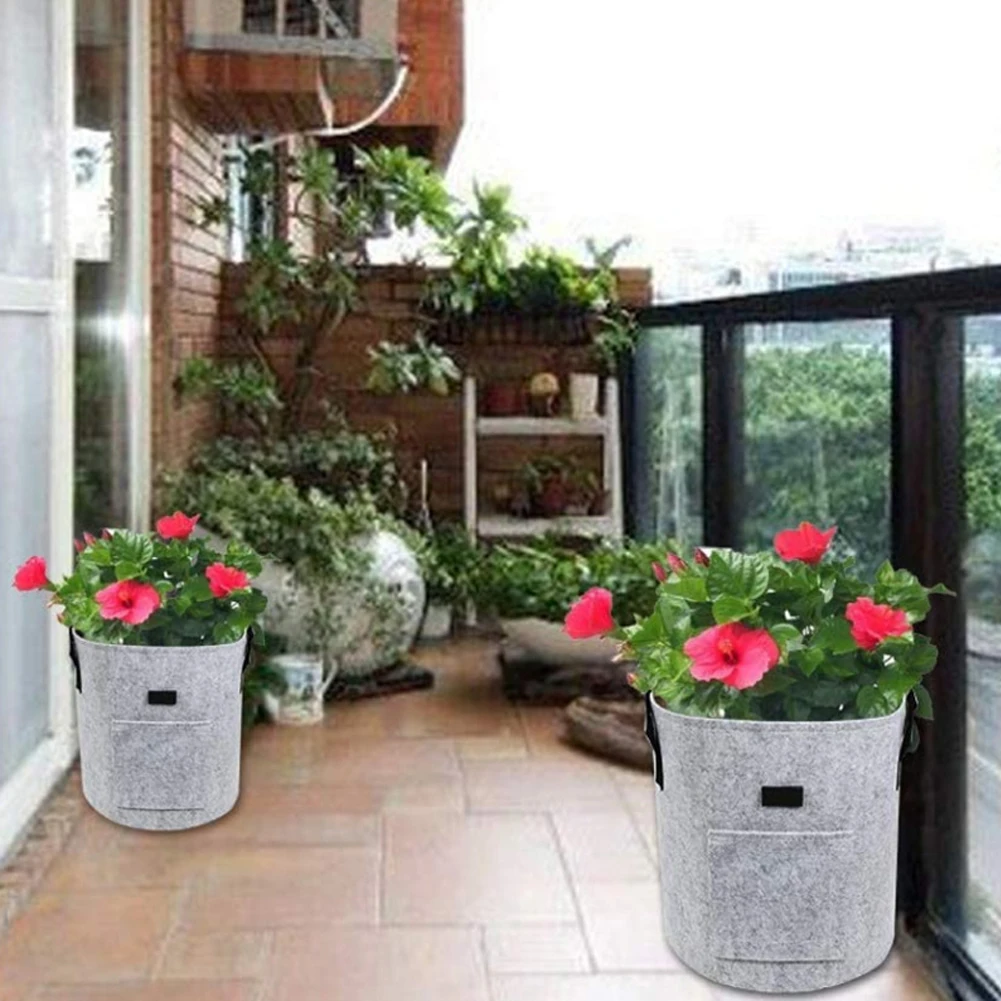 Plant Growth Bag With Handle Potato Greenhouse Vegetable Planting Bag Moisturizing Jardin Vertical Garden Grow Bag Seedling Pot
Plant Growth Bag With Handle Potato Greenhouse Vegetable Planting Bag Moisturizing Jardin Vertical Garden Grow Bag Seedling Pot