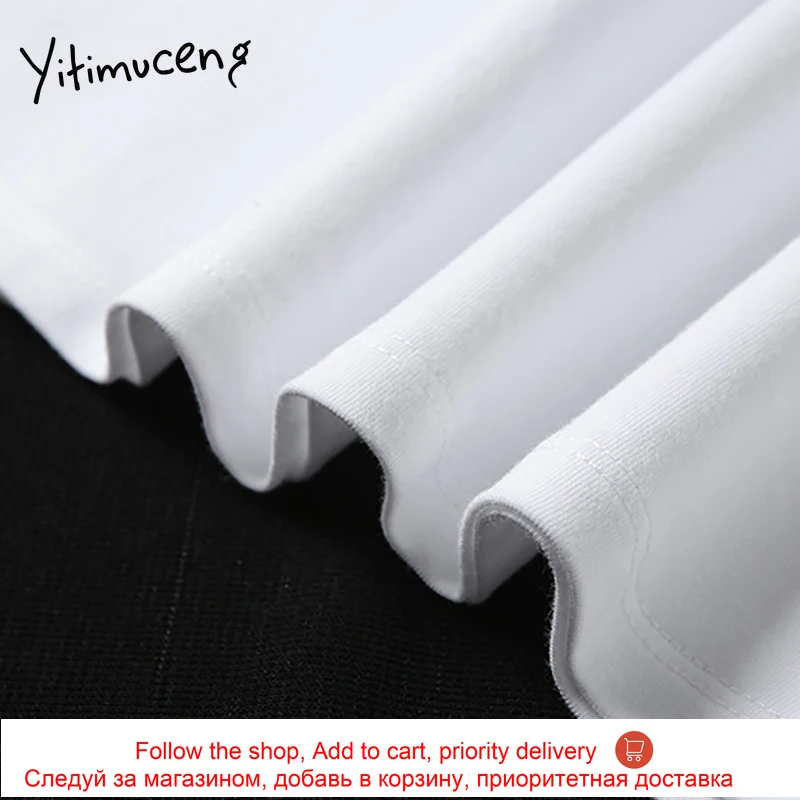 Ytinuceng Fashion Sleeveless Tank Tops Women Black O-Neck Vest Solid Casual Cotton Clothes 2021 Summer Korean New Pullover Top
Ytinuceng Fashion Sleeveless Tank Tops Women Black O-Neck Vest Solid Casual Cotton Clothes 2021 Summer Korean New Pullover Top