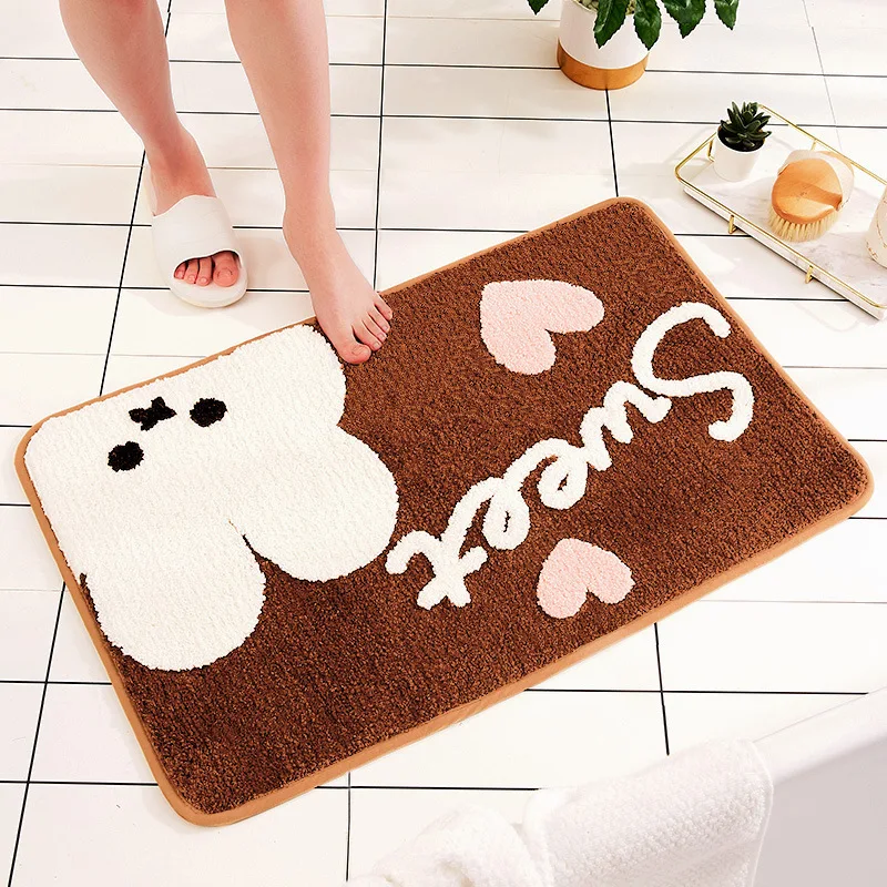 Cartoon Animal Frog Rabbit Water Absorbent Flocking Floor Mat Carpets Doormats Rugs For Bathroom Toilet Bedroom Entrance Door
Cartoon Animal Frog Rabbit Water Absorbent Flocking Floor Mat Carpets Doormats Rugs For Bathroom Toilet Bedroom Entrance Door