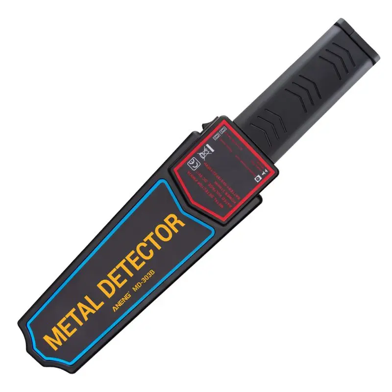 

High Sensitivity Metal Detector Portable Handheld Security Super Scanner Tool Finder Electronic Measuring Body Search To C7AC