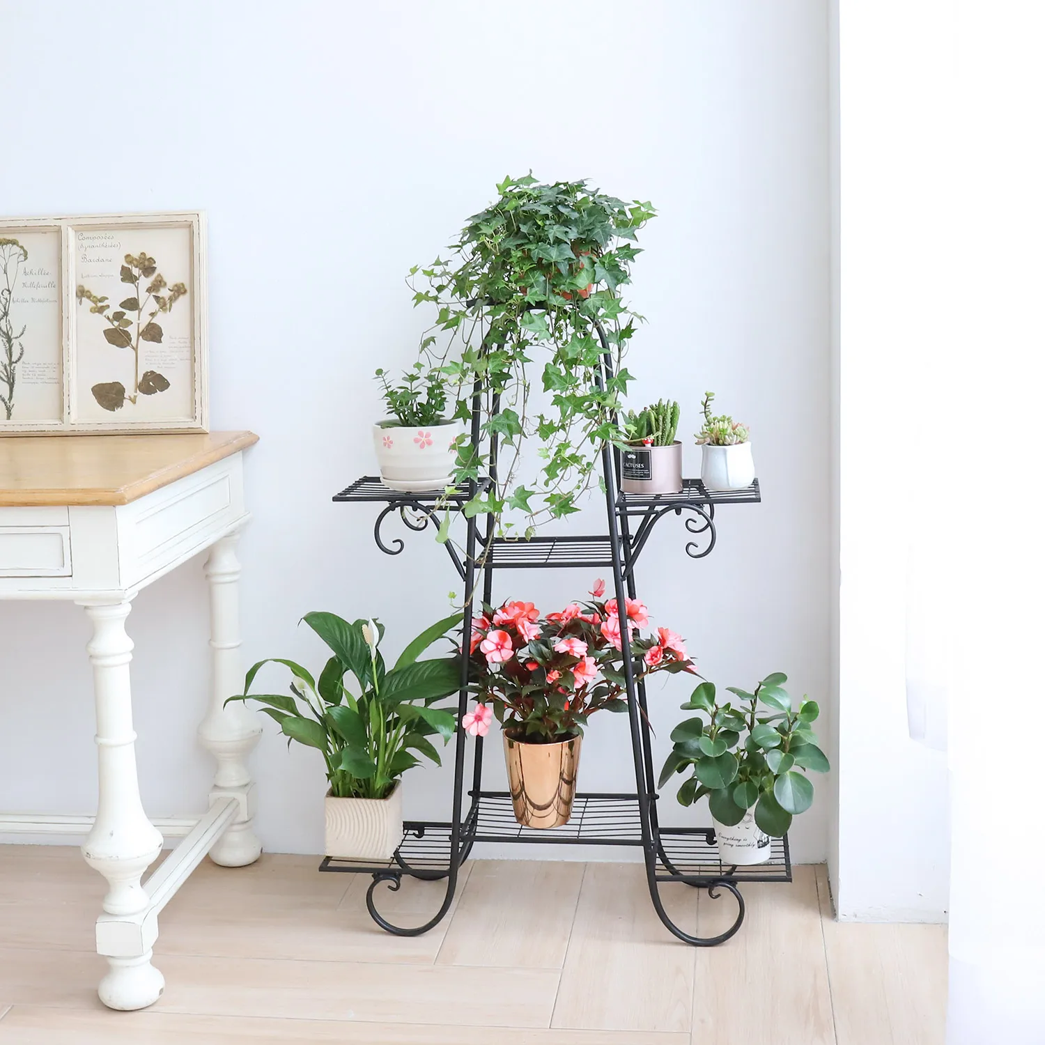 Large 7 Tier Plant Stands Indoor Metal Plant Shelf Stand Outdoor Multilayer Potted Planters Display Rack Patio Garden 
Large 7 Tier Plant Stands Indoor Metal Plant Shelf Stand Outdoor Multilayer Potted Planters Display Rack Patio Garden