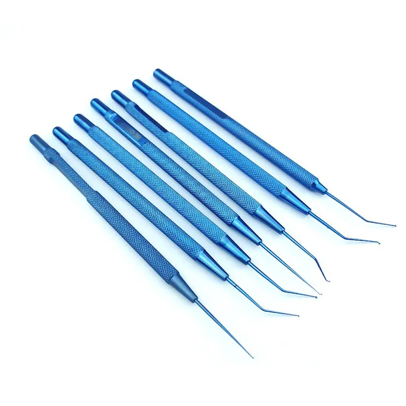 Titanium ophthalmic hooks Various types Akahoshi Nucleus Manipulator ophthalmic instruments
Titanium ophthalmic hooks Various types Akahoshi Nucleus Manipulator ophthalmic instruments