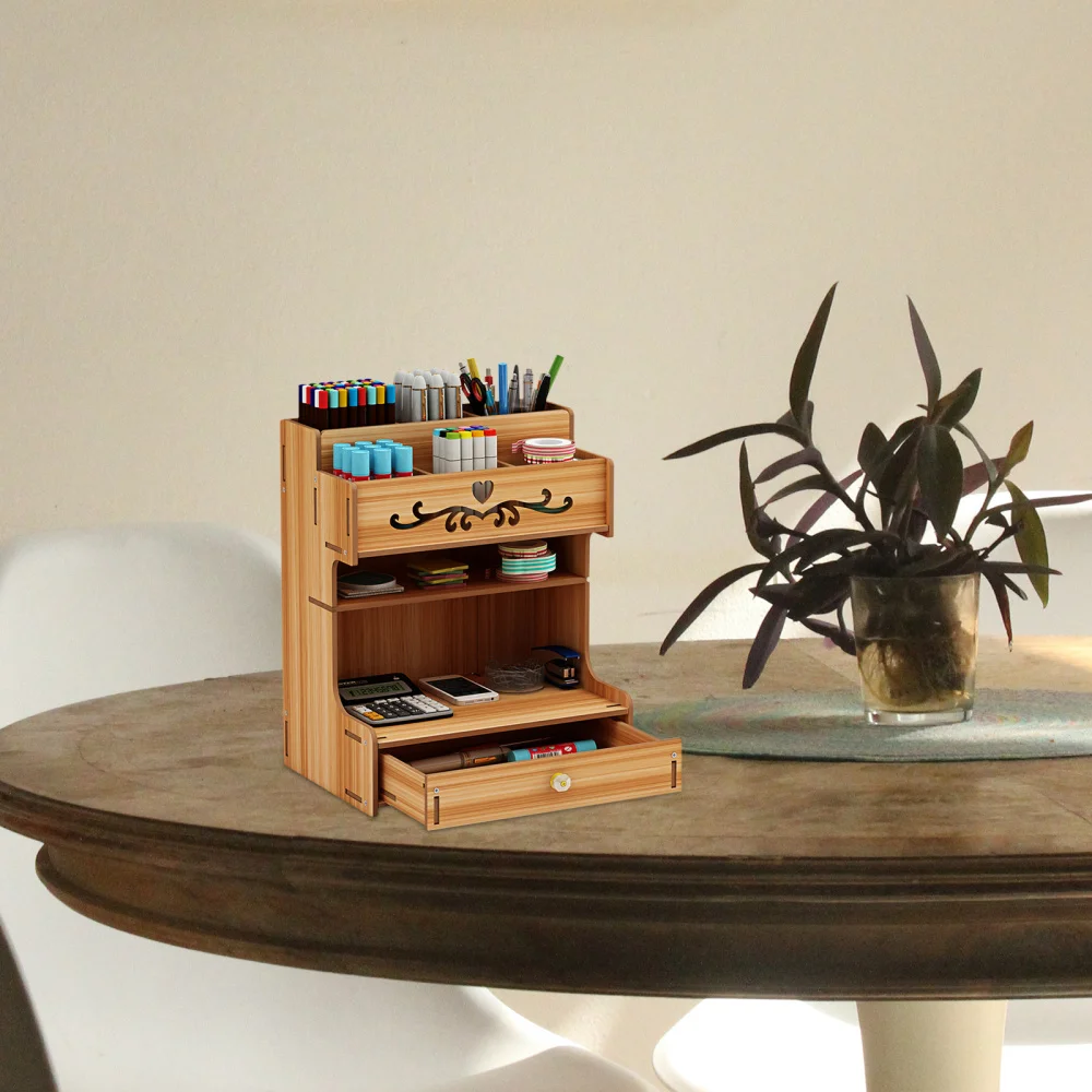 1Set Desktop Storage Holder Multi-grid Organizing Box House Organize Supplies 
1Set Desktop Storage Holder Multi-grid Organizing Box House Organize Supplies