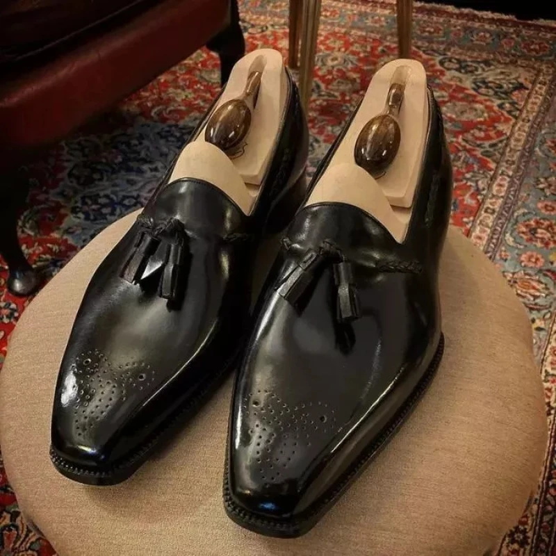 Spring and Autumn Men Fashion Pointed Low Heel PU Leather Sleeve Tassel Leisure Classic Comfortable Trend Lefu Shoes AQ402
Spring and Autumn Men Fashion Pointed Low Heel PU Leather Sleeve Tassel Leisure Classic Comfortable Trend Lefu Shoes AQ402
