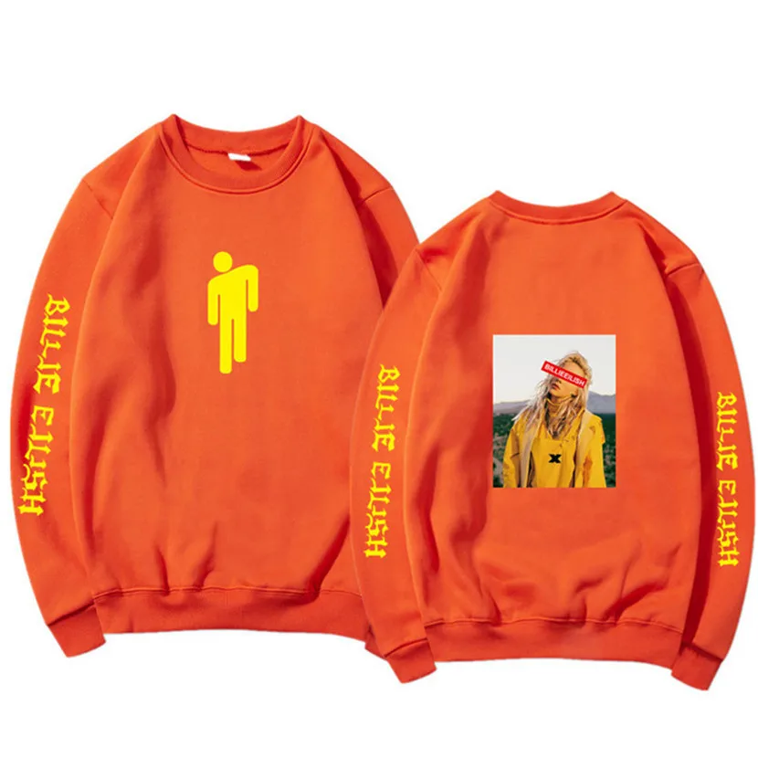 Billie Eilish Женская и мужская весенняя одежда 2020 горячая Распродажа монолитная