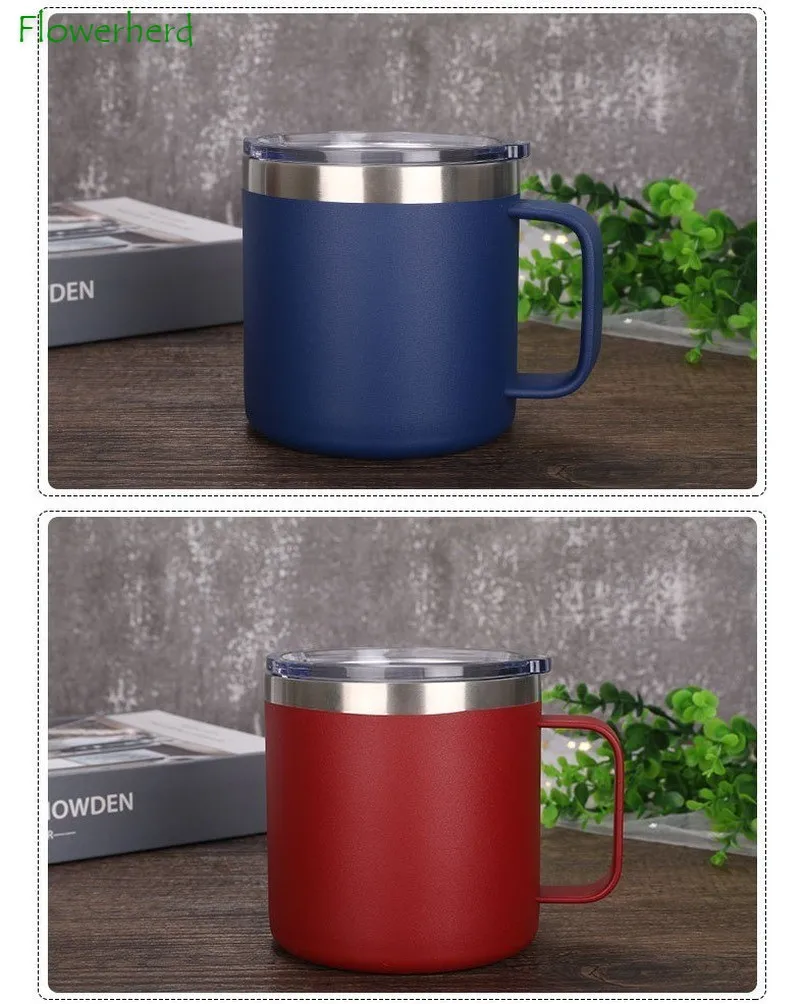 14oz Coffee Mug Handle Mug Stainless Steel Mug Insulated Office Coffee Cup Coffee Mug with Lid Mugs Coffee Cups Drinkware
14oz Coffee Mug Handle Mug Stainless Steel Mug Insulated Office Coffee Cup Coffee Mug with Lid Mugs Coffee Cups Drinkware