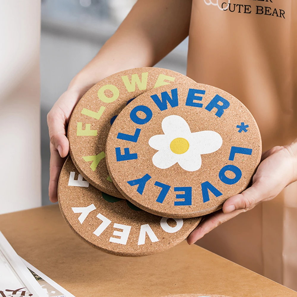 Cork heat insulation pad household flower table mat high temperature pot mat round place mat plate mat anti-scald coaster
Cork heat insulation pad household flower table mat high temperature pot mat round place mat plate mat anti-scald coaster