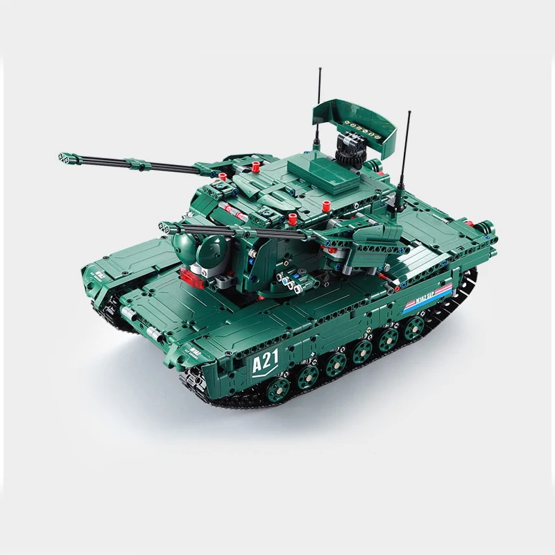 61001 1498Pcs Military Weapon Series The M1A2 RC Tank Model Building Blocks Bricks Educational Toys For children Christmas Gifts
61001 1498Pcs Military Weapon Series The M1A2 RC Tank Model Building Blocks Bricks Educational Toys For children Christmas Gifts