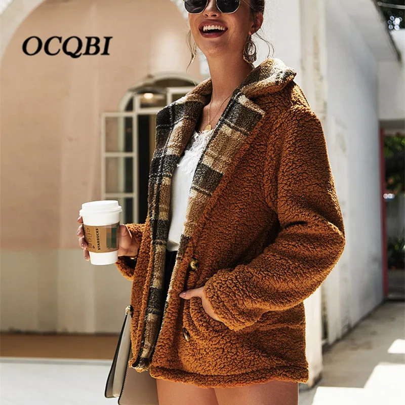 Plu Size 2019 Winter Women Coat Fashion Casual Coat Faux Fur Korean Style Warm Faux Fur Coat
Plu Size 2019 Winter Women Coat Fashion Casual Coat Faux Fur Korean Style Warm Faux Fur Coat
