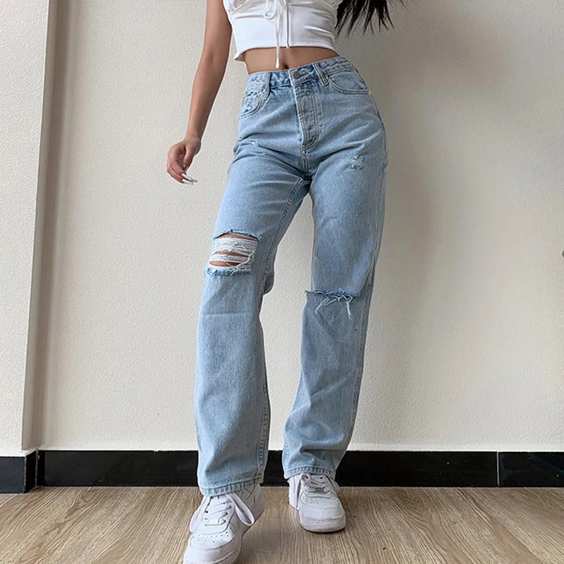 Shin Trousers Pipped For Women High Waist Baggy Mom Straight Leg Y2k Jeans Female 2021 Boyfriend Wash Water Loose Fit Jeans
Shin Trousers Pipped For Women High Waist Baggy Mom Straight Leg Y2k Jeans Female 2021 Boyfriend Wash Water Loose Fit Jeans