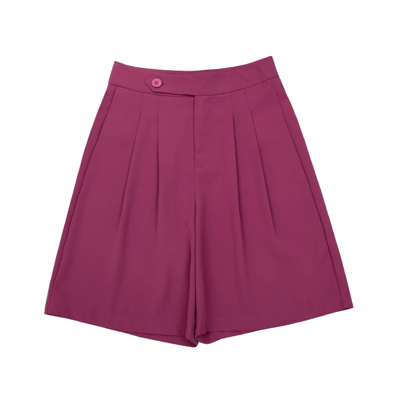 Casual Women's Solid Color Shorts High Waist Loose Wide Leg Shorts Office Lady Fashion Spring Summer Shorts 2021 New
Casual Women's Solid Color Shorts High Waist Loose Wide Leg Shorts Office Lady Fashion Spring Summer Shorts 2021 New