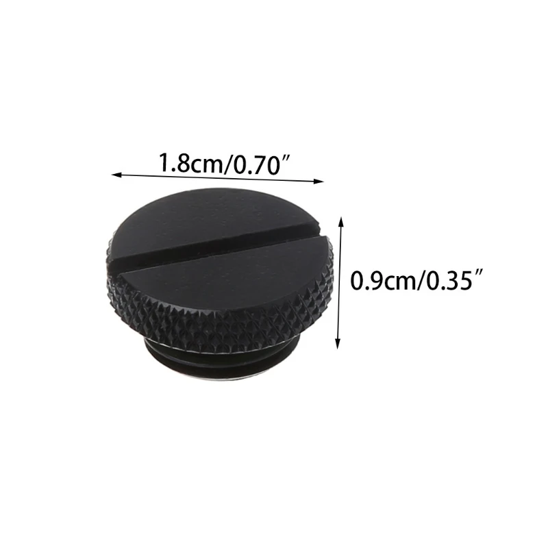 K3NB Mini G1/4 Smooth Water Stop End Cap Plug For Water Cooling System Sealing Up
K3NB Mini G1/4 Smooth Water Stop End Cap Plug For Water Cooling System Sealing Up