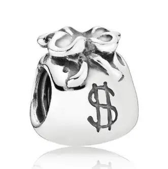 Genuine 925 Sterling Silver Bead Money Bags Charm Beads Fit Pan Bracelet & Necklace Pendant Women Jewelry 
Genuine 925 Sterling Silver Bead Money Bags Charm Beads Fit Pan Bracelet & Necklace Pendant Women Jewelry