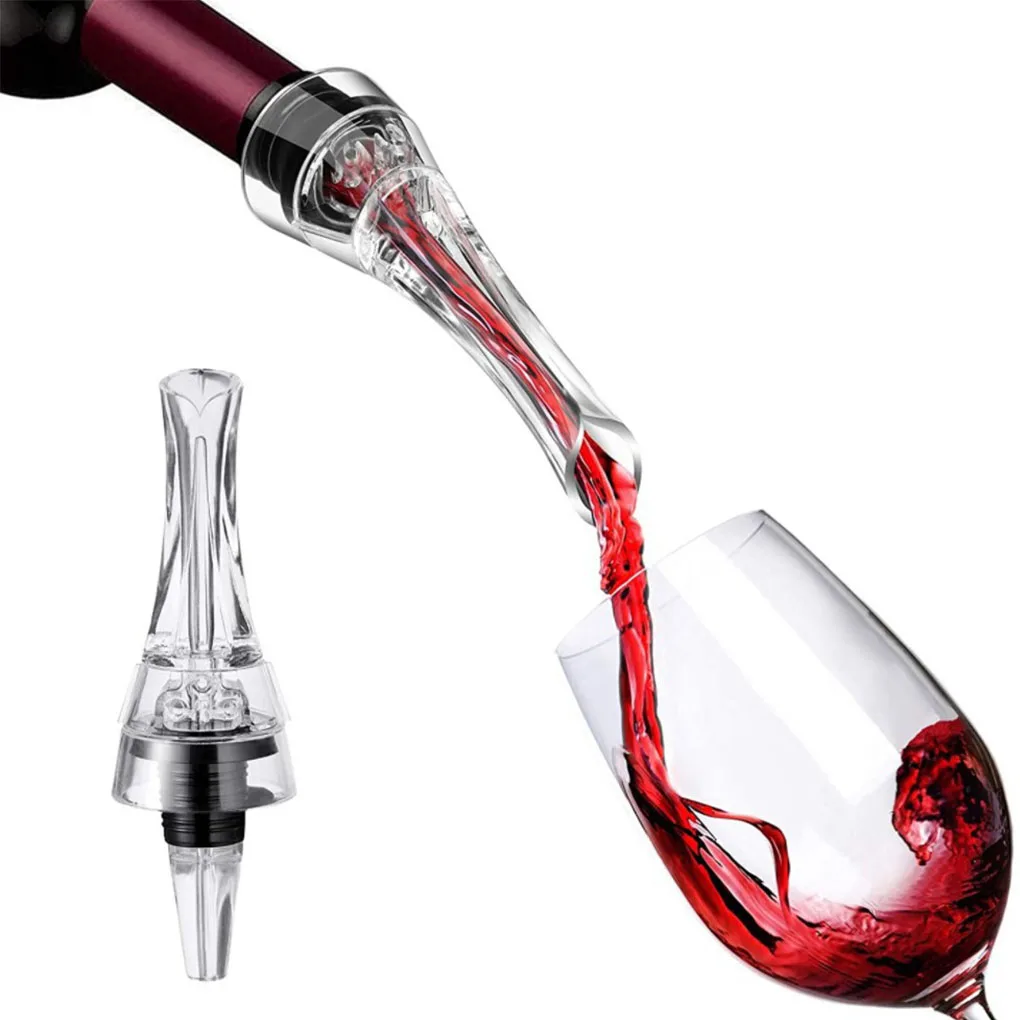Portable Wine Decanter Red Wine Aerating Pourer Spout Decanter Wine Aerator Quick Aerating Pouring Tool Pump Portable Filter
Portable Wine Decanter Red Wine Aerating Pourer Spout Decanter Wine Aerator Quick Aerating Pouring Tool Pump Portable Filter