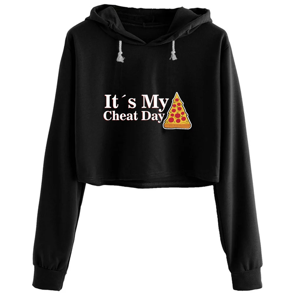 Cheat Day Crop Hoodies Women Kawaii Goth Grunge Harajuku Pullover For Girls
Cheat Day Crop Hoodies Women Kawaii Goth Grunge Harajuku Pullover For Girls