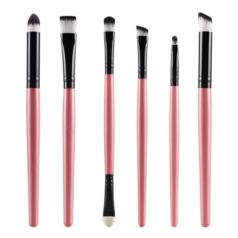 6Pcs/Set Makeup Brushes Black Pink Brush Powder EyeShadow Blending Eyeliner Eyebrow Eyelash brushes Cosmestic Makeup brushes set
6Pcs/Set Makeup Brushes Black Pink Brush Powder EyeShadow Blending Eyeliner Eyebrow Eyelash brushes Cosmestic Makeup brushes set