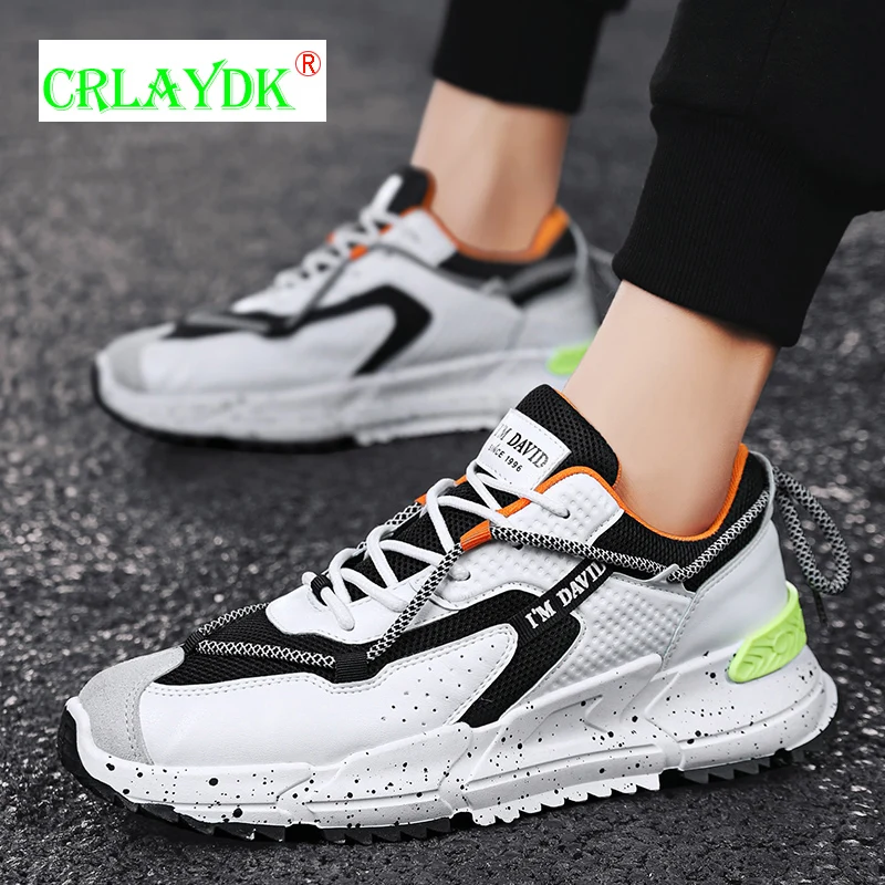 CRLAYDK Fashion Young Man Street Sneakers Men Leisure Shoes Casual Sneakers Outdoor Breathable Walking Fitness Trainers Non Slip
CRLAYDK Fashion Young Man Street Sneakers Men Leisure Shoes Casual Sneakers Outdoor Breathable Walking Fitness Trainers Non Slip