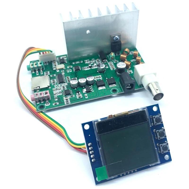 Радиостанция с FM-передатчиком и ЖК-дисплеем, 76-108 МГц, 5-7 Вт 
Радиостанция с FM-передатчиком и ЖК-дисплеем, 76-108 МГц, 5-7 Вт