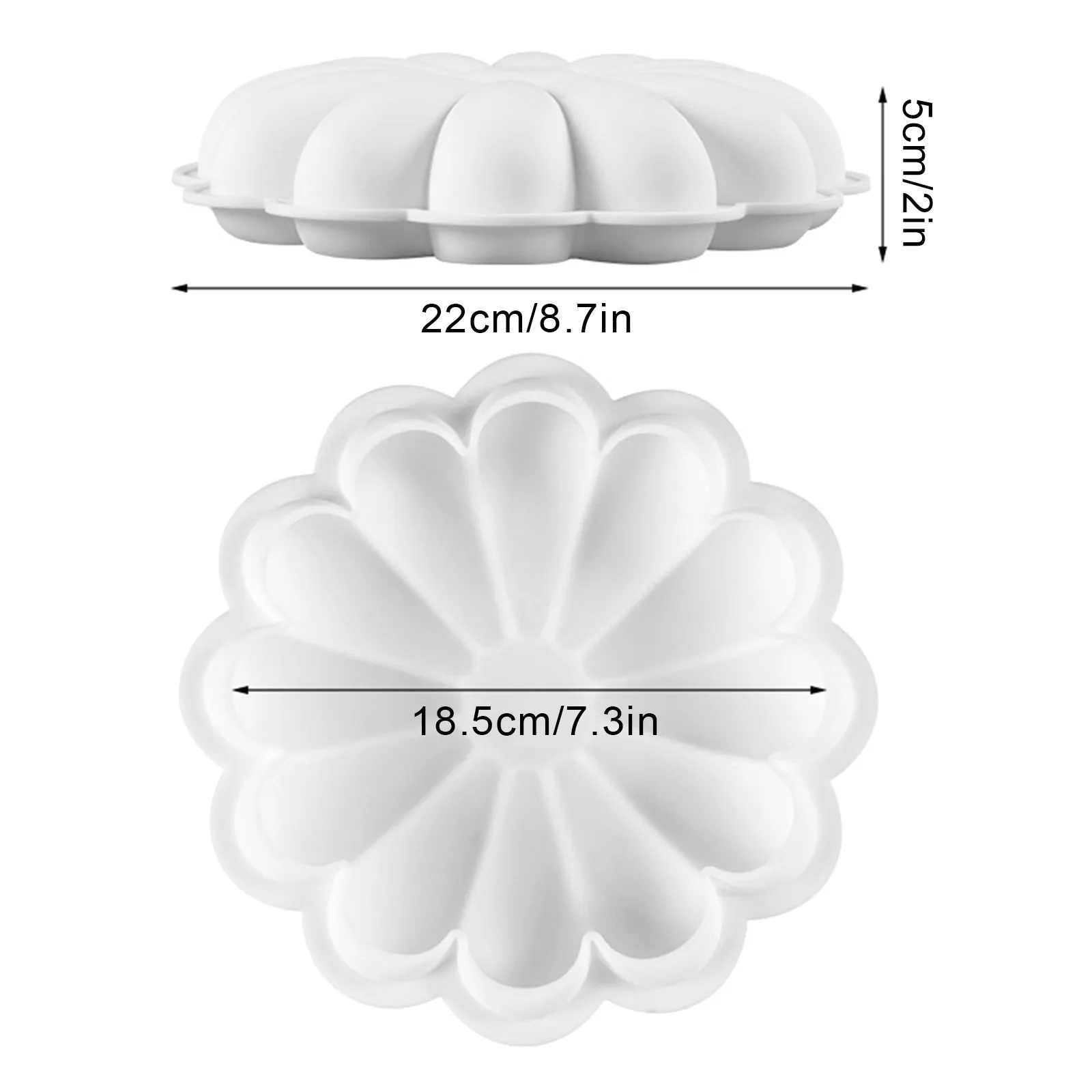Silicone Flower Cake Mold | Non Stick Silicone Baking Mold Perfect For Mousse Dessert Jello Chocolate Candy For Your Baking Set
Silicone Flower Cake Mold | Non Stick Silicone Baking Mold Perfect For Mousse Dessert Jello Chocolate Candy For Your Baking Set
