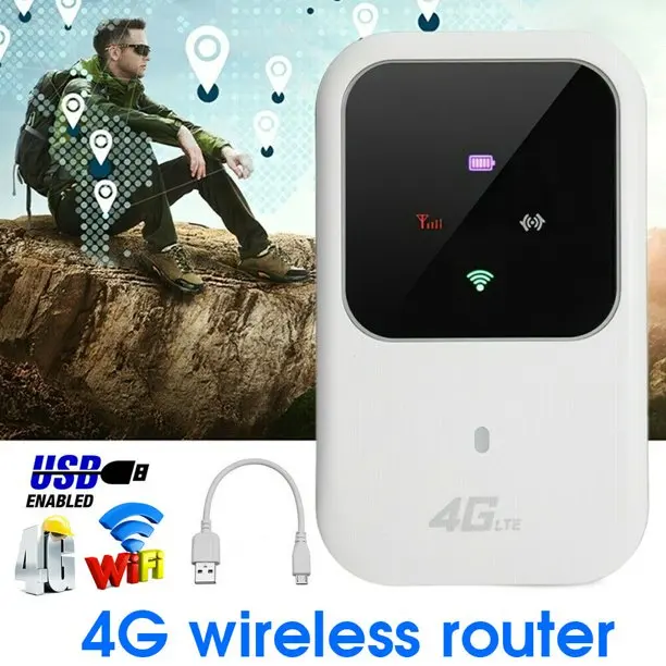 Travor Portable Unlocked 4G-LTE Mobile Broadband WiFi Wireless Router MiFi Hotspot Tool
Travor Portable Unlocked 4G-LTE Mobile Broadband WiFi Wireless Router MiFi Hotspot Tool