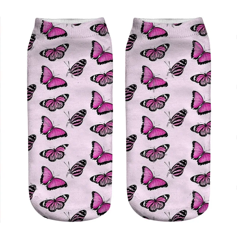 Для женщин Носки kawaii розовый monarch с принтом бабочек Носки женские harajuku Смешные счастливых Новинка для милых девочек подарок Носки для женщи... 
Для женщин Носки kawaii розовый monarch с принтом бабочек Носки женские harajuku Смешные счастливых Новинка для милых девочек подарок Носки для женщи...
