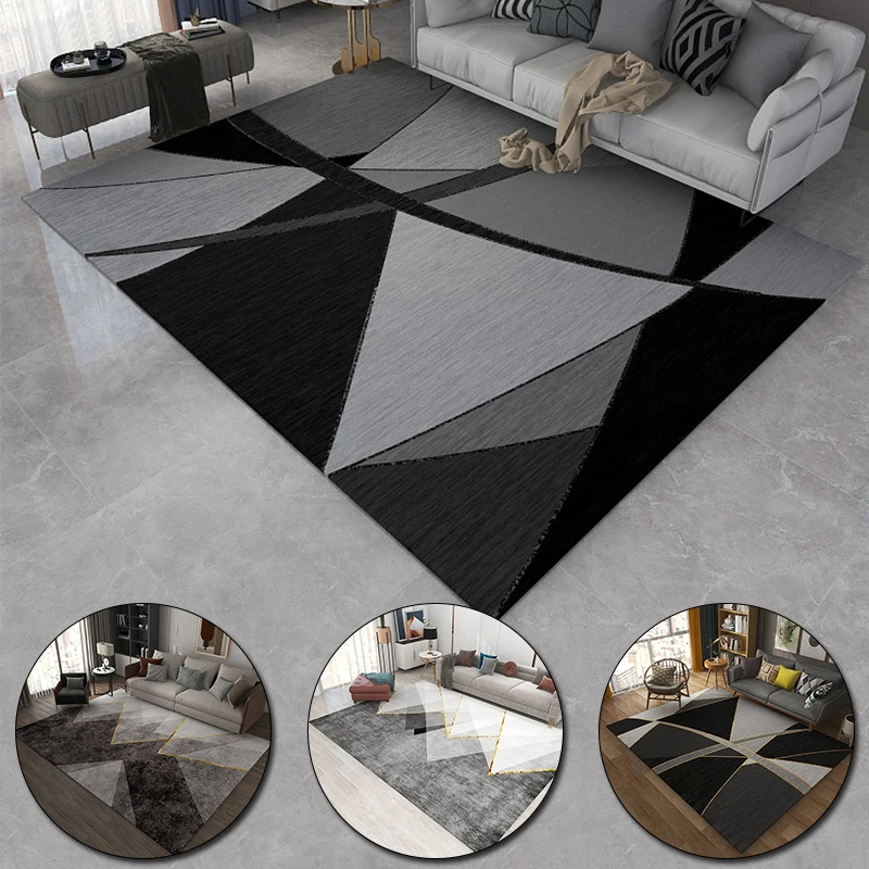 Nordic Style Living Room Decorative Carpet Ins Simple Household Coffee Table Mat Washable Geometric Printing Floor Mat
Nordic Style Living Room Decorative Carpet Ins Simple Household Coffee Table Mat Washable Geometric Printing Floor Mat